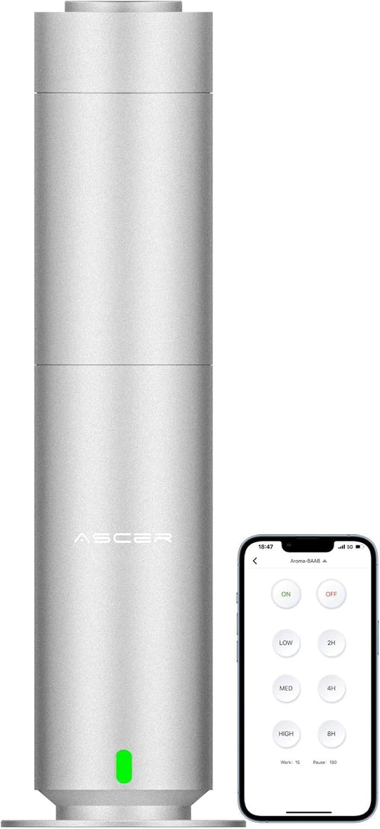 Cross-border waterless essential oil aromatherapy machine large space vertical home commercial diffuser essential oil hotel automatic fragrance aromatherapy machine