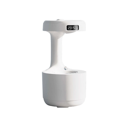 [Smart Life] Gift making and decoration super visual creative black technology backflow anti-gravity water drop humidifier